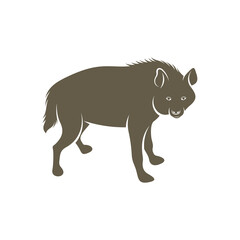 Hyena design vector illustration, Creative Hyena logo template, icon symbol