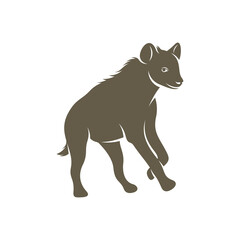 Hyena design vector illustration, Creative Hyena logo template, icon symbol