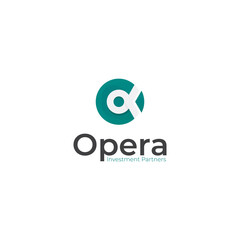 Opera logo design with a modern style