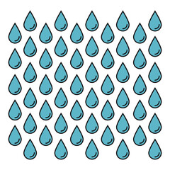 Water droplet pattern vector