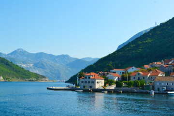 Fototapeta na wymiar Boka Kotor, Montenegro