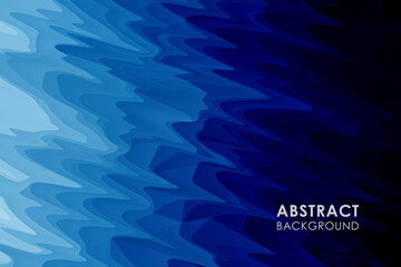 Fototapeta na wymiar Abstract blue liquify geometric background. 