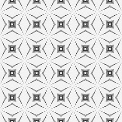 Fototapeta premium Hand drawn green mosaic seamless border. Black