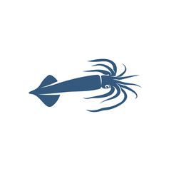 Squid design vector illustration, Creative Squid logo template, icon symbol