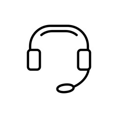 Obraz premium Call Center icon. Support sign