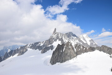 Fototapeta premium Valle d'Aosta Monte Bianco Skyway