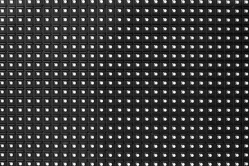 Outdoor modular LED panels as a decoration on the stage. Close up image.