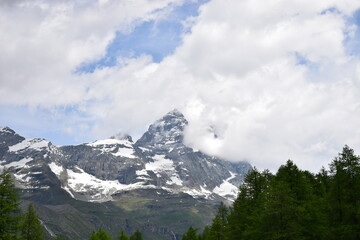 Valle d'Aosta Cervinia Lago Bleu