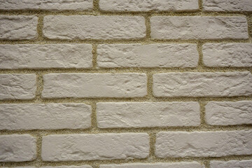 wall of yellow smooth brick for background