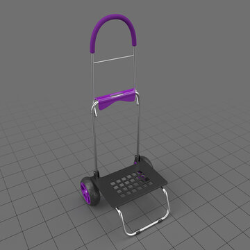 Foldable utility cart