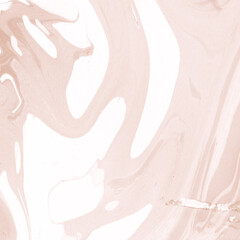 Creamy marble ink texture on watercolor paper background. Marble stone image. Bath bomb effect. Psychedelic biomorphic art.