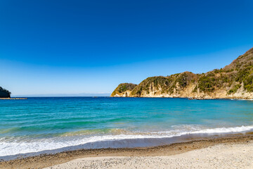 静岡県賀茂郡松崎町　岩地海岸