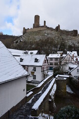 Monreal in der Eifel im Winter