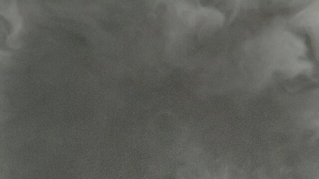 white hookah smoke on black background video full hd
