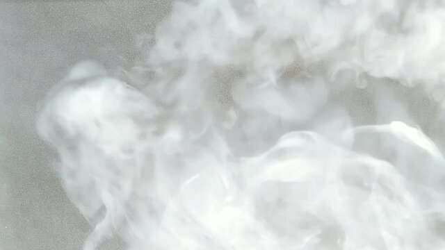 white hookah smoke on black background video full hd