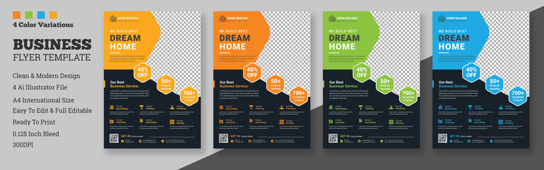 
Construction Renovation Flyer Template Design,Construction Flyer Layout design templates for business construction company,House repair cover A4 template for a construction tools report and brochure 