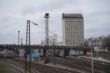 Obraz premium railway station