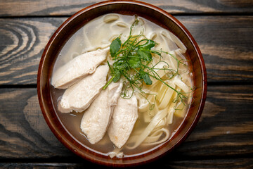 thai style noodle soup