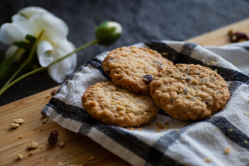 ciastka pełnoziarniste fit 