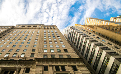 building in the city with sky