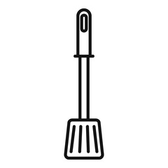 Kitchen tool icon. Outline kitchen tool vector icon for web design isolated on white background