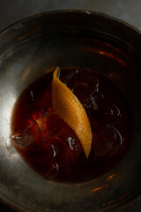 negroni/boulevardier with ice