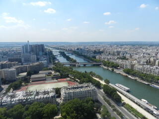 Obraz premium view from eiffel tower