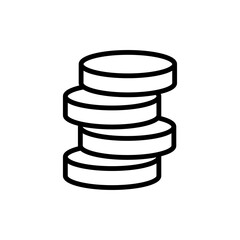 money coin icon design vector template