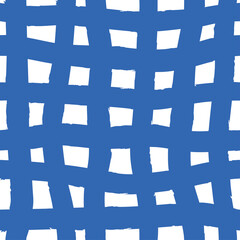 Abstract watercolor seamless pattern lines background in color