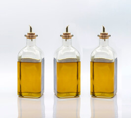 THREE BOTTLES OF EXTRA SPANISH VIRGIN OLIVE OIL