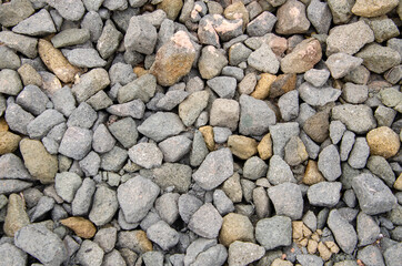 Textured background for designs, made with stones