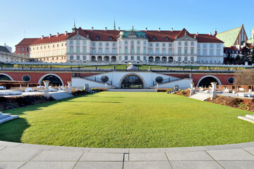 Ogrody Zamkowe – ogród przylegający do Zamku Królewskiego w Warszawie. © Tomasz Warszewski