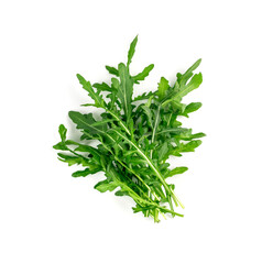 Arugula, Arugula, Ruccola Leaves, Rucola, Eruca or Roquette Salad