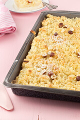 juicy apple pie with sprinkles gluten-free series picture 02