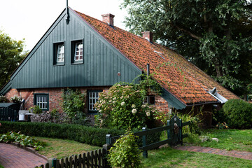 Obraz premium Historical island house