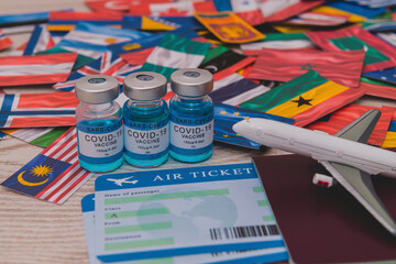 Coronavirus SARS CoV 2 and VUI 20201201, Covid vaccination over the world, Save air travel during COVID-19, PCR and Antigen rapid test, Air travel in 2021, Vaccination passport