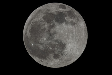 Final full moon of 2020 (known as the cold moon)