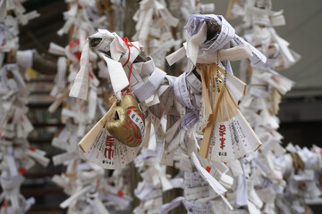 Omikuji Osaka Namba Yasaka shrine Japan Stock Photo Stock Images Stock Pictures
