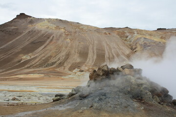 Hverir, Islandia. Espectacular área geotérmica.