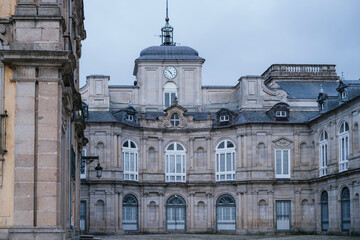 Fototapeta na wymiar Beautiful shot of the Royal Palace of La Granja of San Ildefonso in Segovia, Spain
