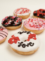 Donas de San Valentín decoradas 4