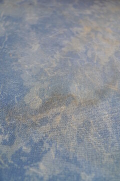 Dirty marble fabric in shades of blue and grey
