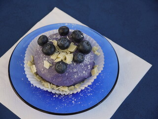 Blaubeerdonut