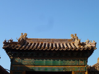 chinese temple roof