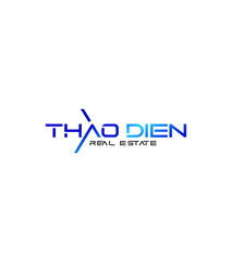 Thao Dien real estate logo template, vector logo for business and company identity 