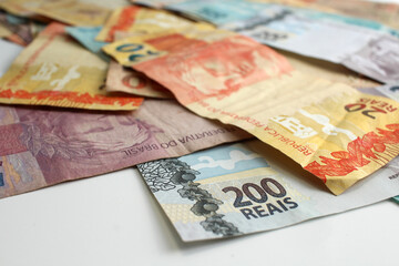 Lot of Brazilian Banknote Money	
