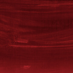 Red ink and watercolor texture on white paper background. Gradient paint strokes and decalcomania effect. Hand-painted gouache abstract image. Mess on the canvas.
