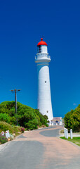 Lighthouse in Ayres Inlet, Great Ocean Road, Australia