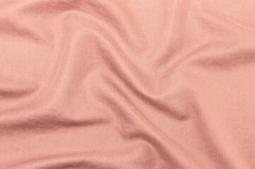 Abstract beige cotton fabric background