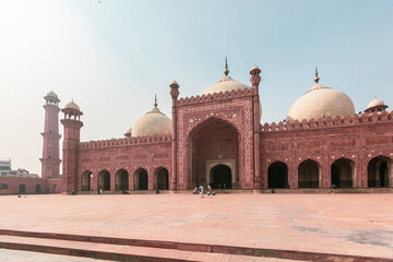 Fototapeta na wymiar Lahore, Pakistan : Badshahi Mosque